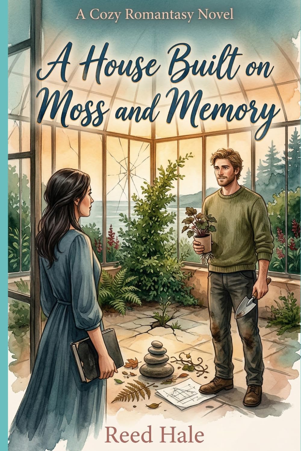 A House Built on Moss and Memory: A Cozy Romantasy Novel