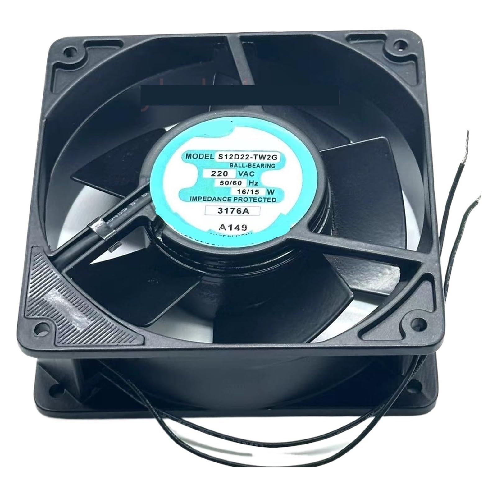 YMUGUEGH S12D22-TW2G AC 220V 16W 120x120x38mm Cooling Fan