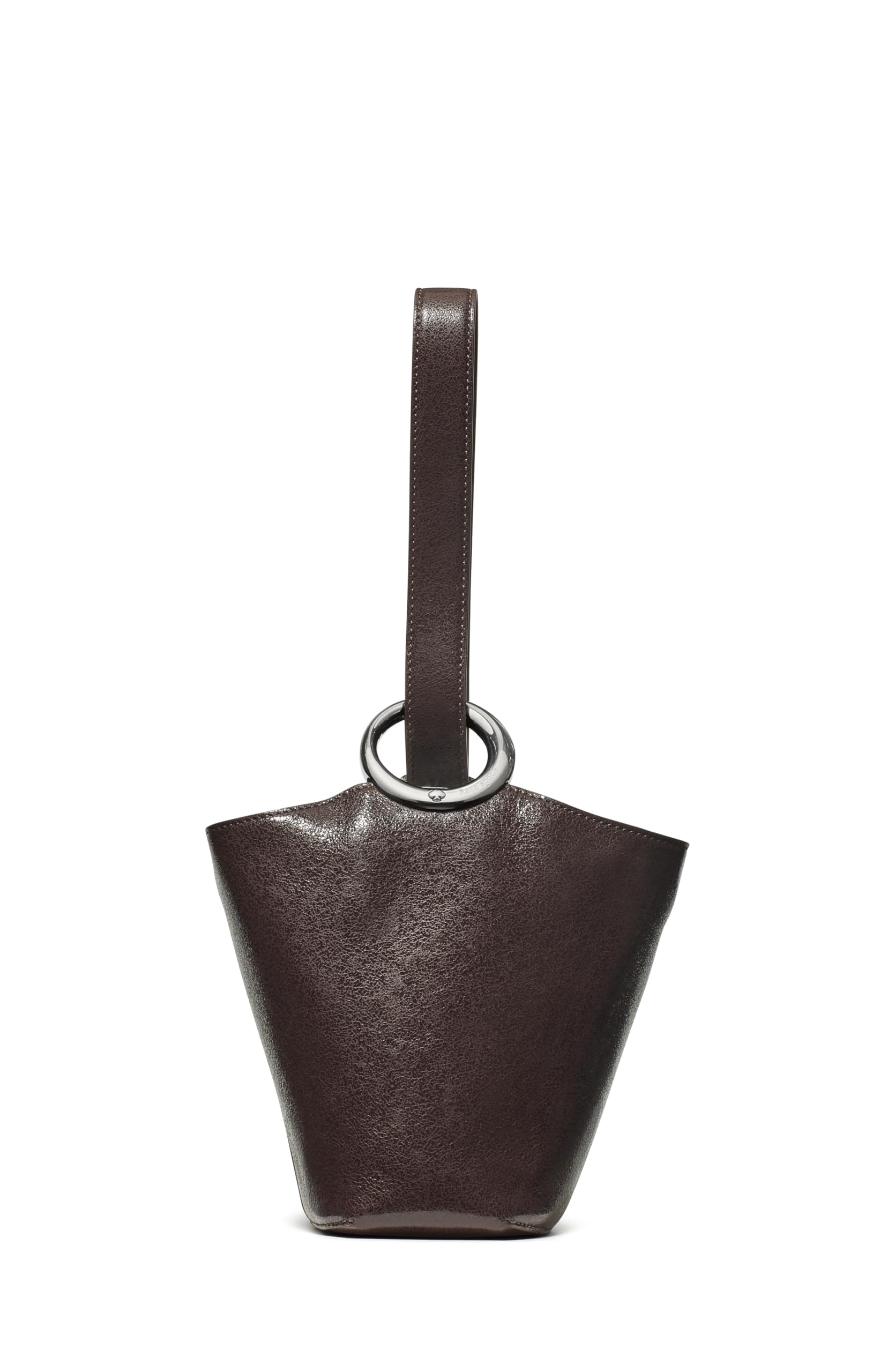 kate spade new york Halo Glazed Leather Mini Bucket