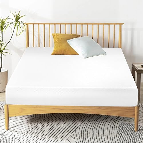 Miniatura 31 de Colchón individual de espuma viscoelástica de 5 pulgadas con certificado CertiPUR-US para sueño fresco y alivio de presión, colchón de cama de