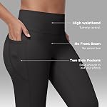 Willit Hidden Scrunch Workout Leggings for Women Gym Leggings High Waisted Tummy Control Yoga Pants with Pockets