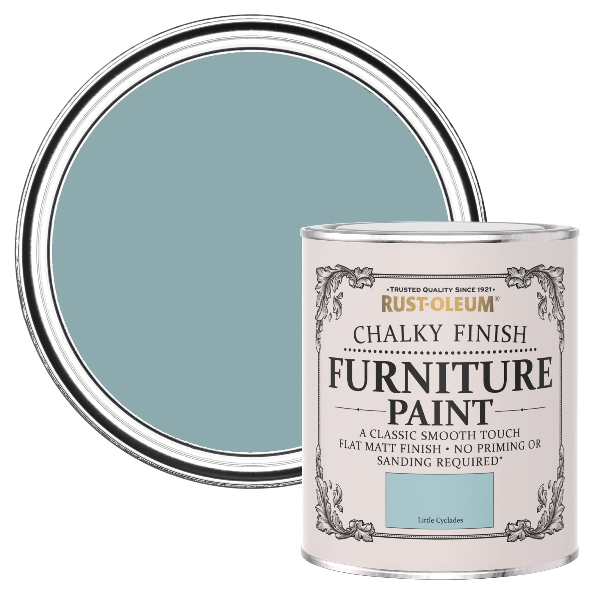 Rust-Oleum Little Cyclades Chalky Furniture Paint 750Ml from B&Q