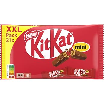 KITKAT Mini Chocolate Bar XXL Pack of 1 1 x 350 g