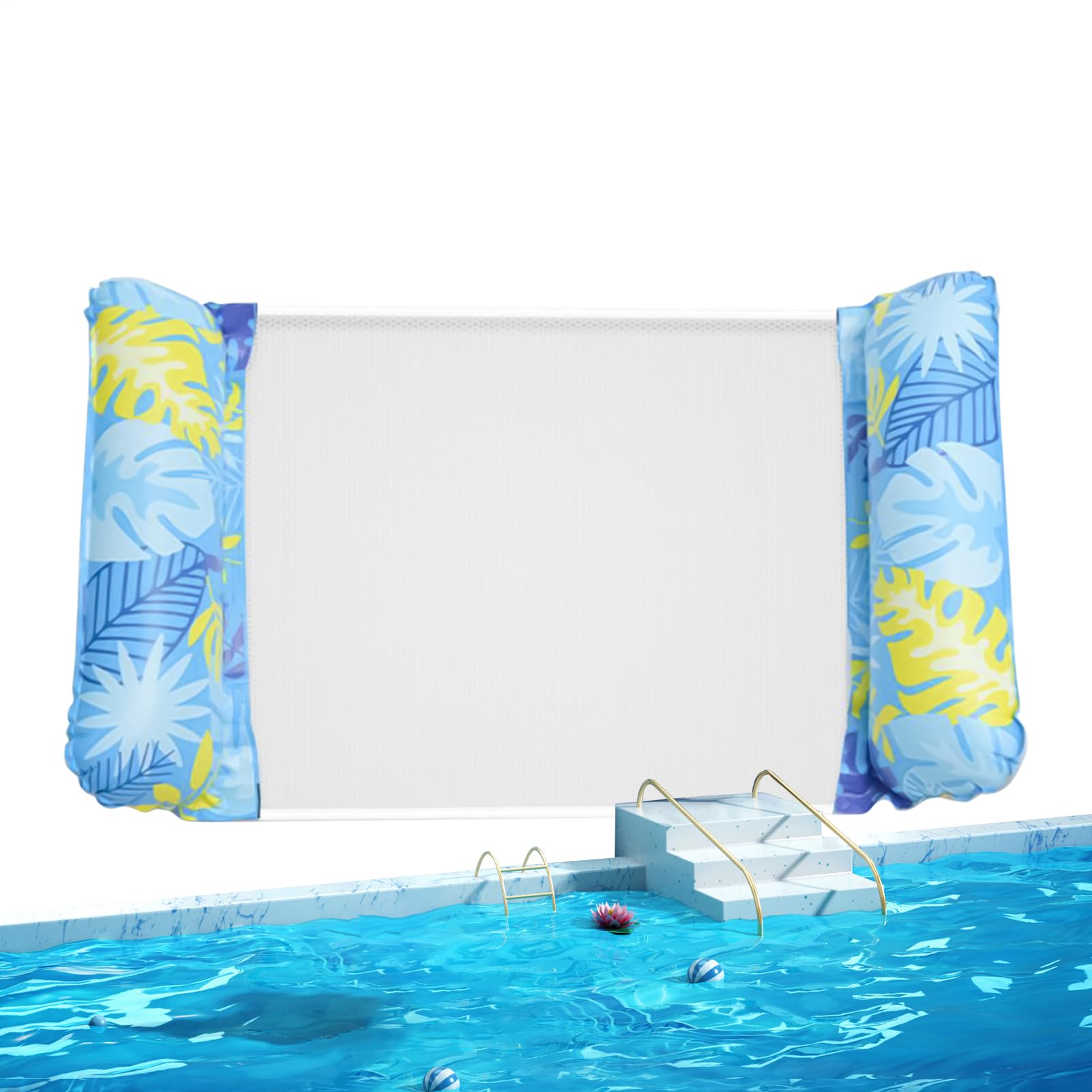 Flotteurs Piscine Adulte, Flotteurs Gonflables pour Bain Flottant Adulte, Matelas de Baignade pour Détente Plage Lac Jardin Fête Bronzage Extérieur