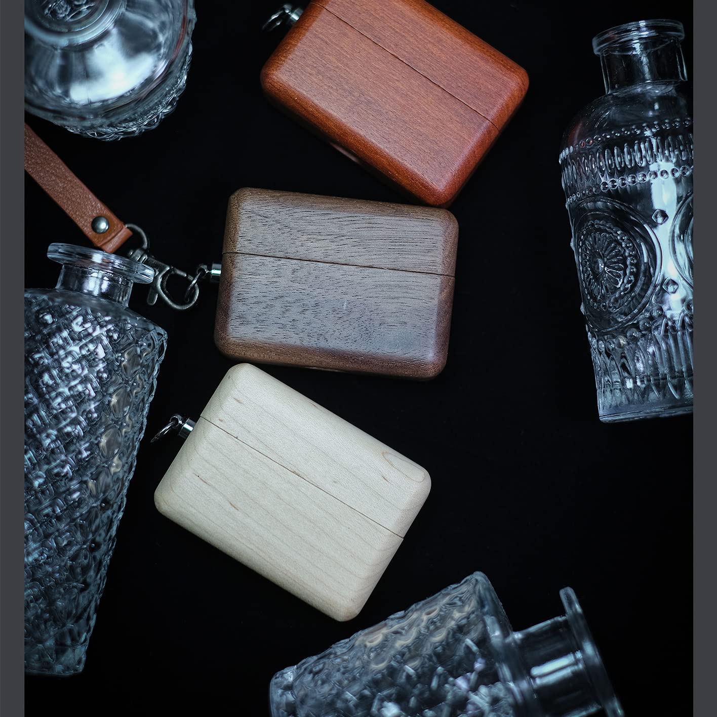 Amazon | AirPods Pro (第2世代) ナチュラルウッドケース レザー