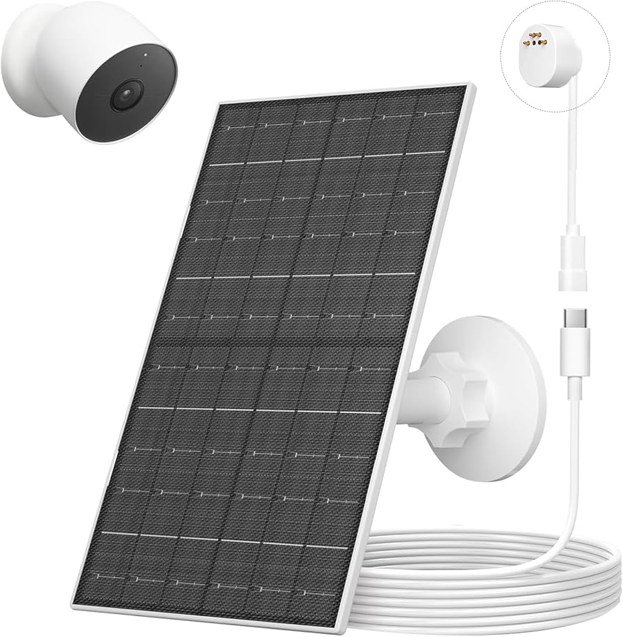 Amazon.com : VUEBEE 7W Solar Panel for Google Nest Cam (Battery