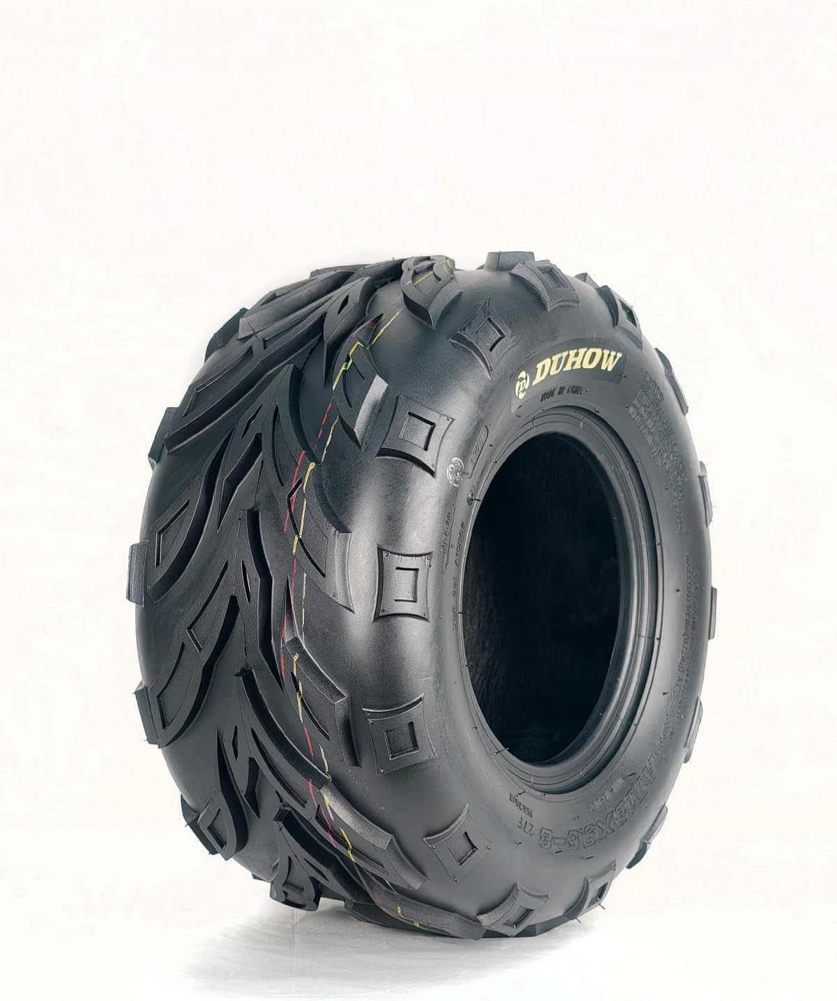 Garvee Set of 2 18x9.5-8 ATV Tires, 4PR Durable Tubeless, 18x9.5x8 Quad All Terrain Go Kart UTV Off Road Tires, Heavy-Duty Deep Tread for Trail, Sand, Mud & Track