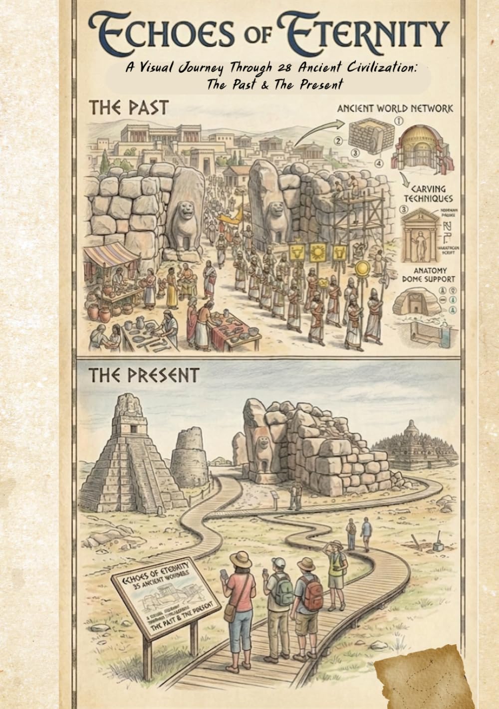 ECHOES OF ETERNITY: A Visual Journey Through 28 Ancient Civilizations: The Past & The Present