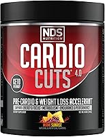 Vista 16 de NDS Nutrition 4.0 Suplemento de preentrenamiento – Pérdida de peso avanzada y fórmula precardiovascular con L-carnitina, CLA, MCTs, L-glutamina