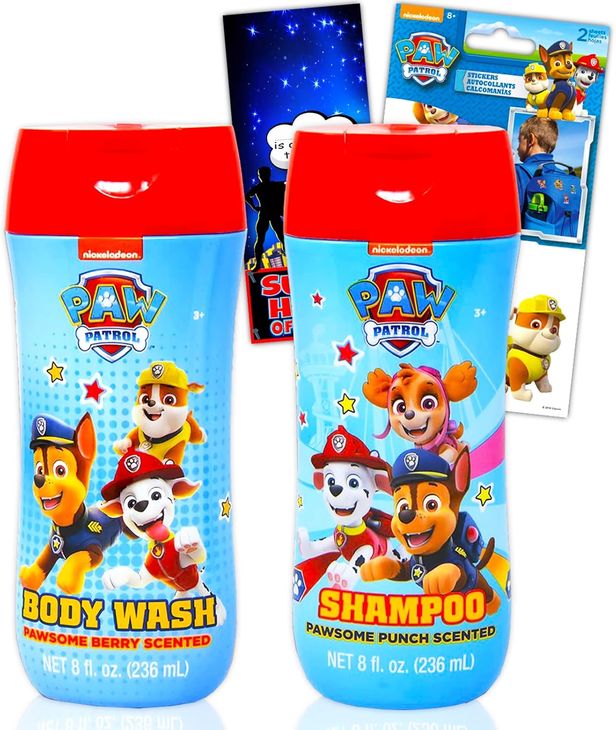 Paw Patrol Bathroom Set for Kids, Toddlers 4 Pc Paw