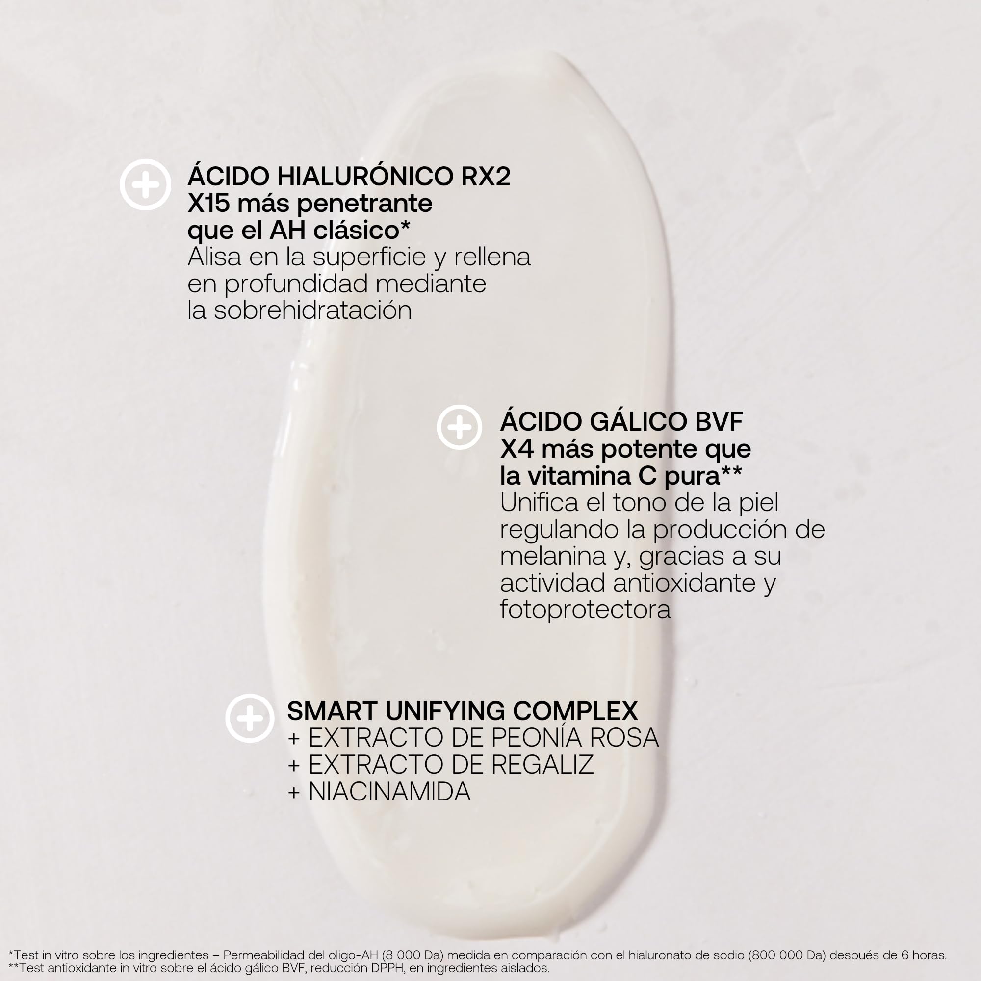 Rexaline - Crystal Bright Serum - Serum rozjaśniające - Nawilżające, równomierne i rozjaśniające serum do twarzy z kwasem hialuronowym - Wszystkie rodzaje skóry - Cruelty free -30ml