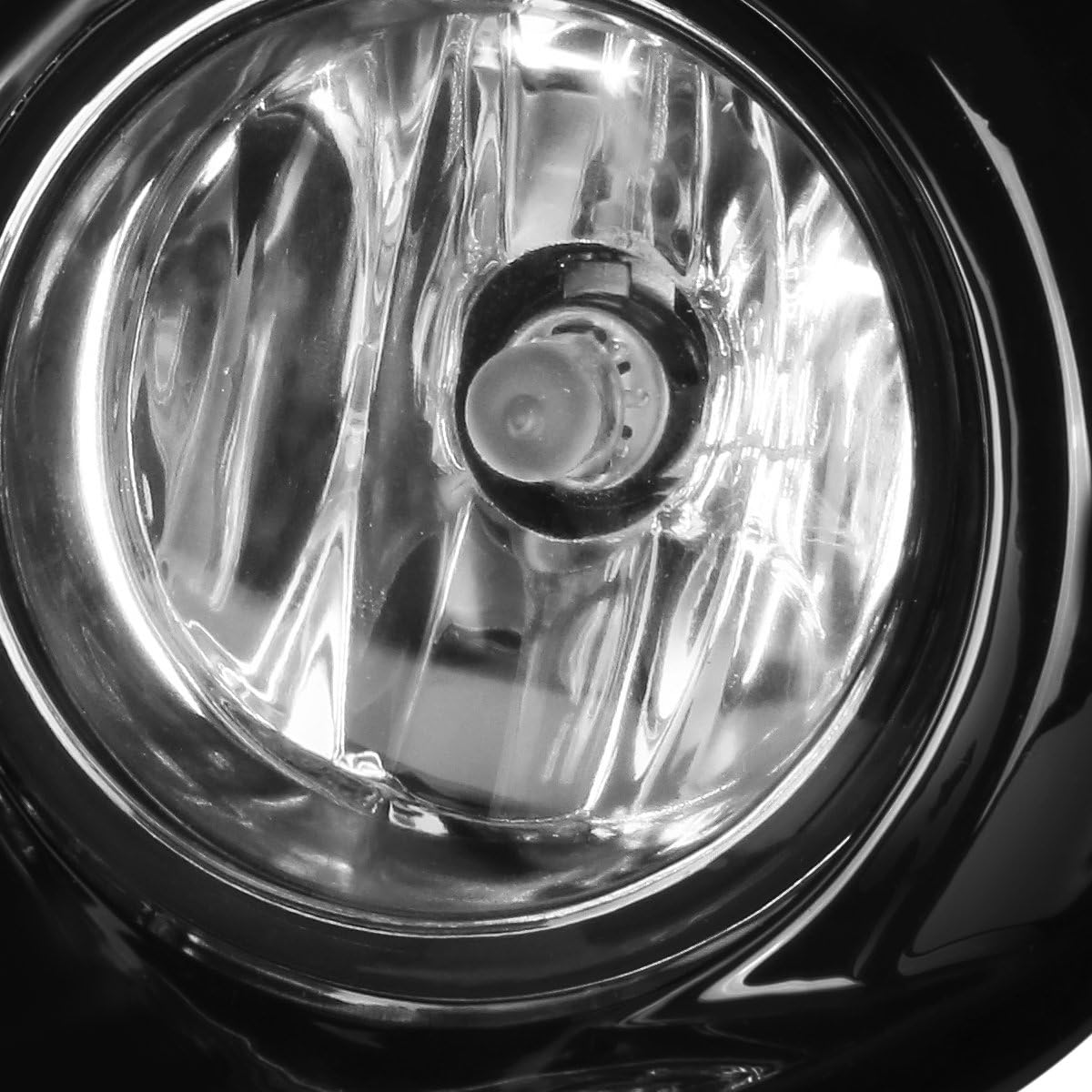 Auto Dynasty Fog Lights Assembly Compatible with 2013 2014 2015 2016 Scion FRS Front Bumper Driving Fog Lamps w/Switch, Driver and Passenger Side, Clear Lens