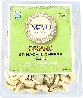 Nevo, Organic Spinach & Cheese Pasta, 9 Ounce
