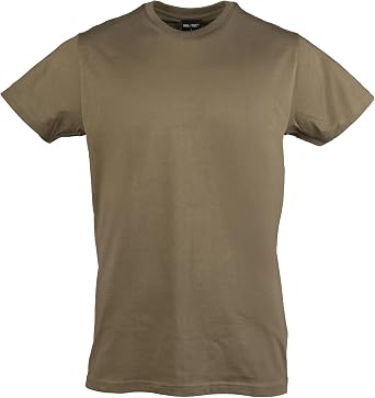 Miltec US Style BDU T-Shirt - Coyote/Olive Green Medium