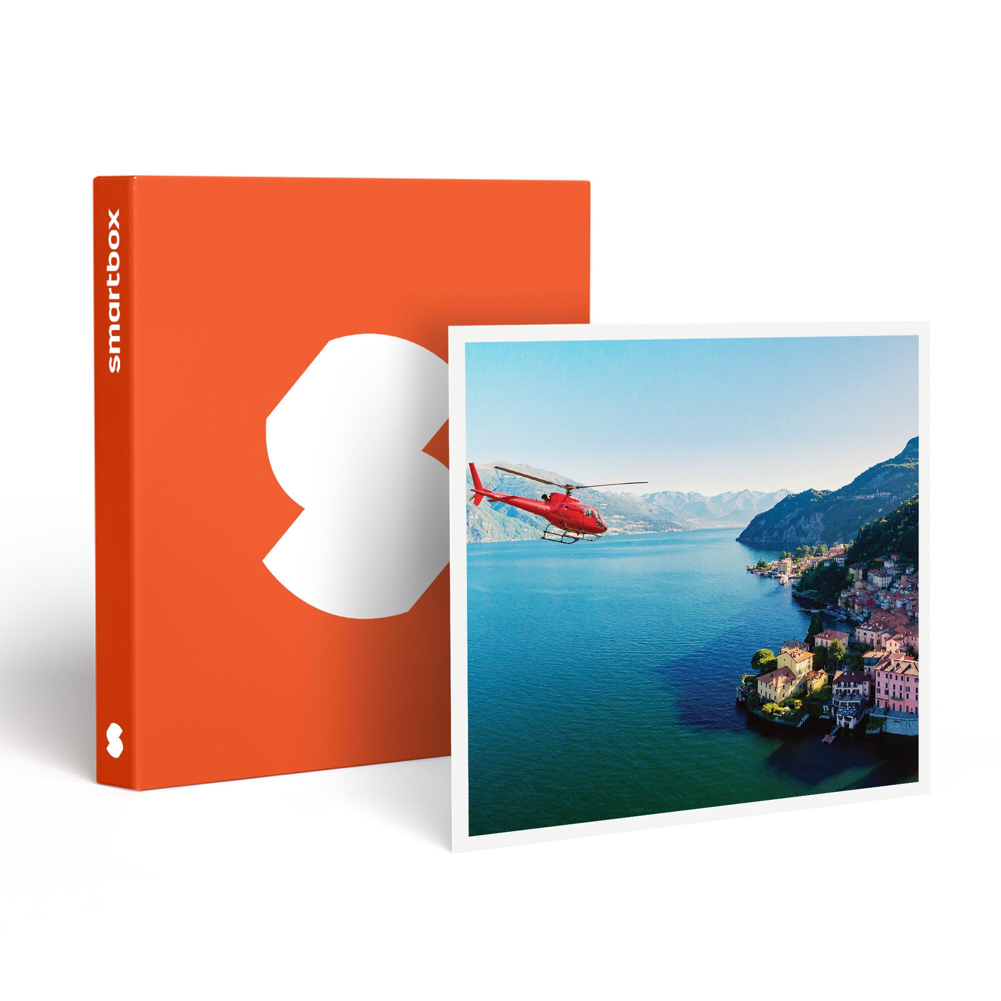 Smartbox - Cofanetto Regalo Volo in Elicottero sul Lago di Como con Posto da copilota - Idea Regalo emozionante