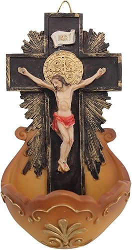 CB St Benedict Crucifix Holy Water Fuentes