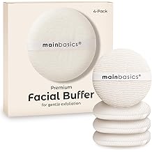 MainBasics 洗面奶去角质垫(4入）-去角质洗面奶海绵