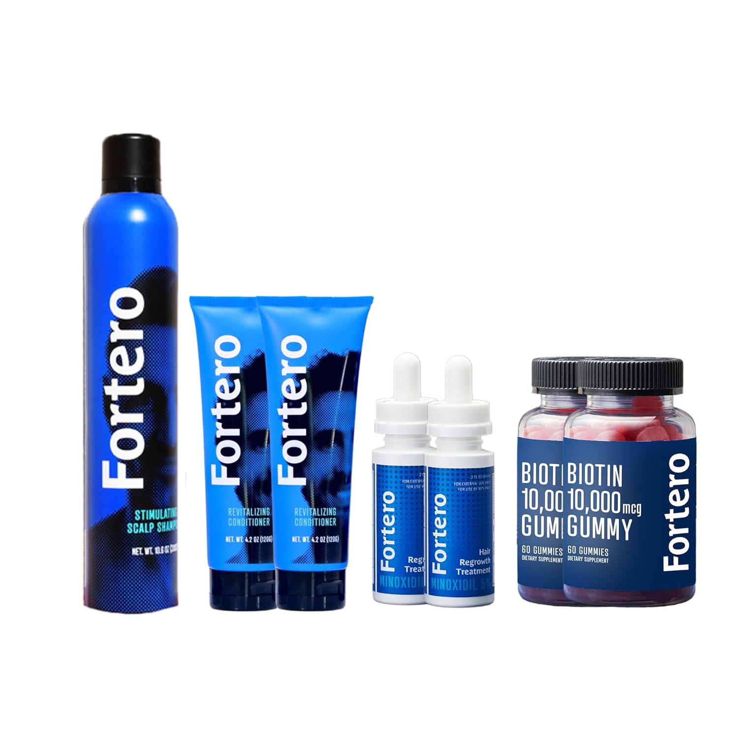 AMAZON EXCLUSIVE PACKAGE (Large, 300g) Fortero Carbonic Acid Shampoo for Hair