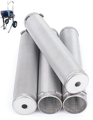 Miniatura 7 de 167025 60 Filtro de colector de malla sin aire Filtro pulverizador de pintura sin aire, paquete de 4, compatible con el número de piezas Graco