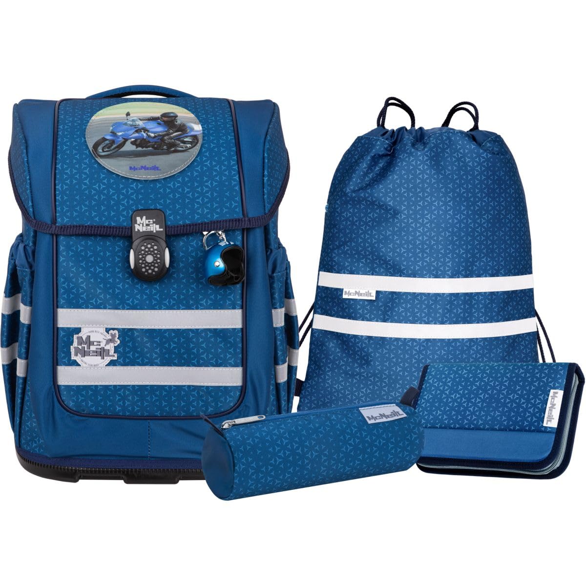 McNeill Schulranzen-Set COMPACTO, 5tlg. - Kollektion 2024