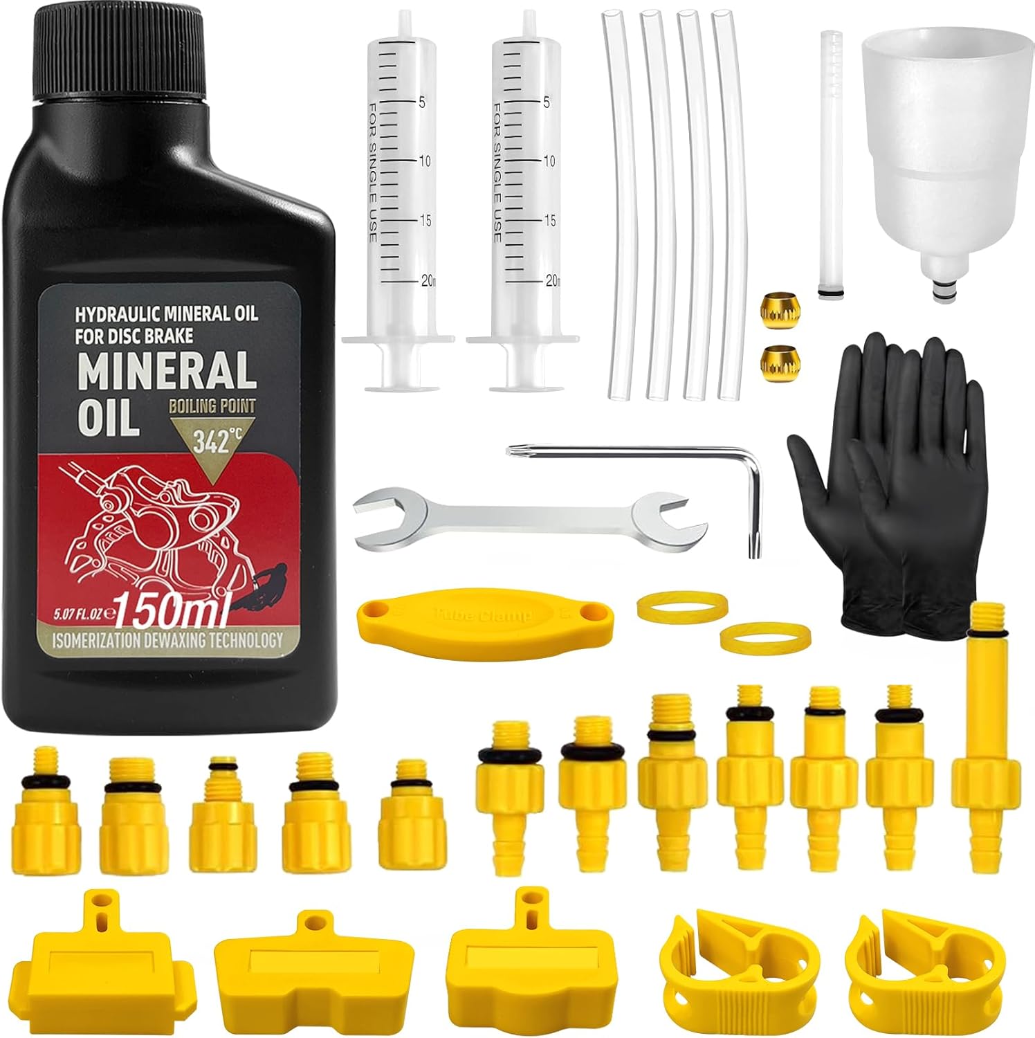 Brake Bleed Kit,Bicycle Hydraulic Brake Bleed...