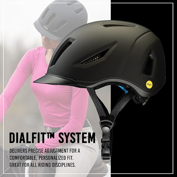 Troxel Terrain MIPS Cooling Horse Riding Helmet, Low-Profile, Micro-Adjustable Design, Horseback Riding Gear, Medium (7-7-3/8), Black Duratec