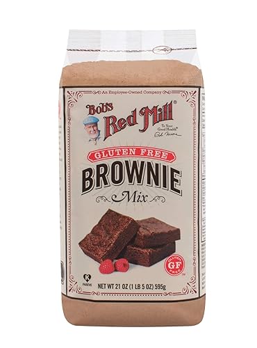 De Bob Red Mill Brownie mezclar sin gluten, 21-Ounce (Pack de 2)