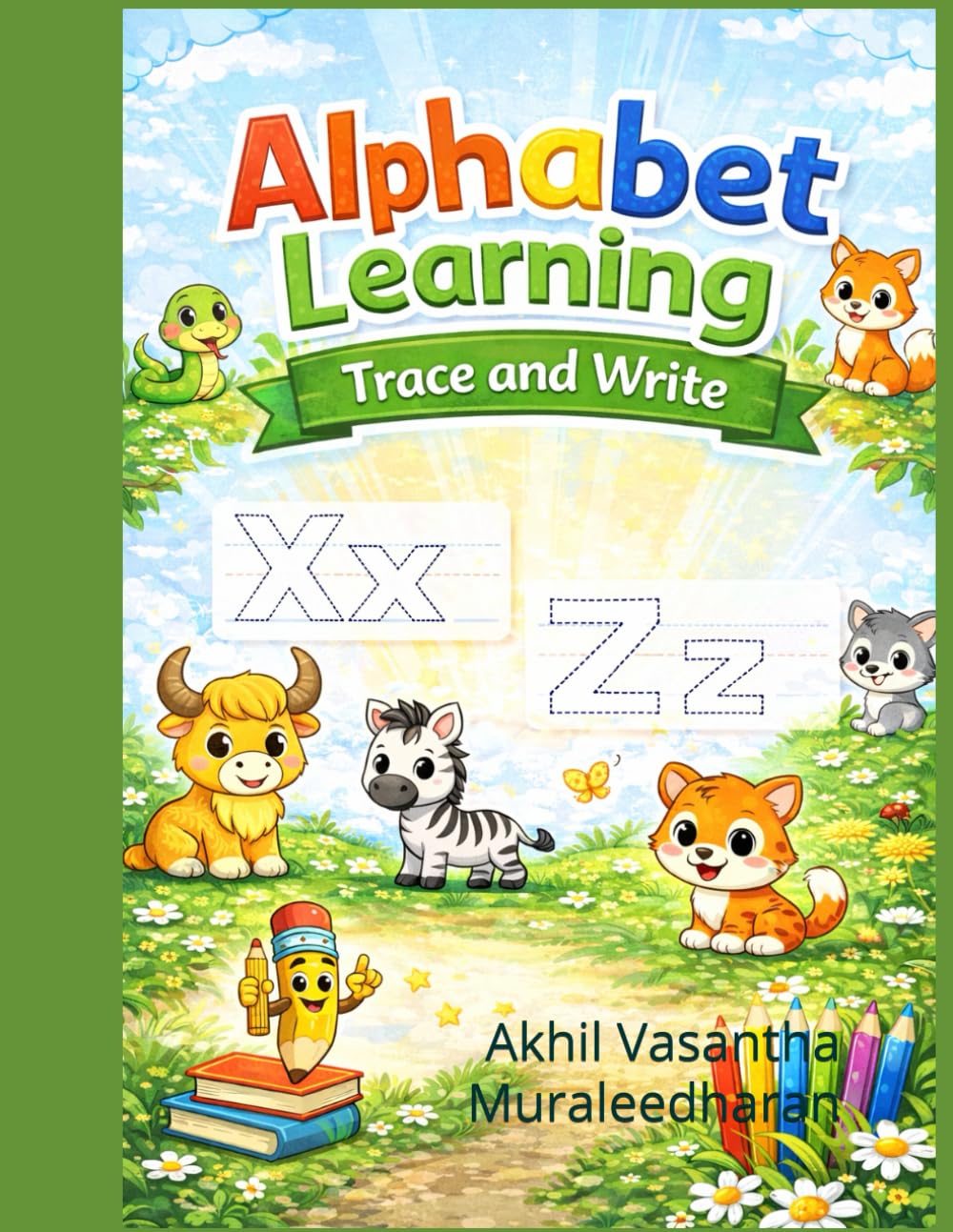 ABC Alphabet Learning: Trace and Write