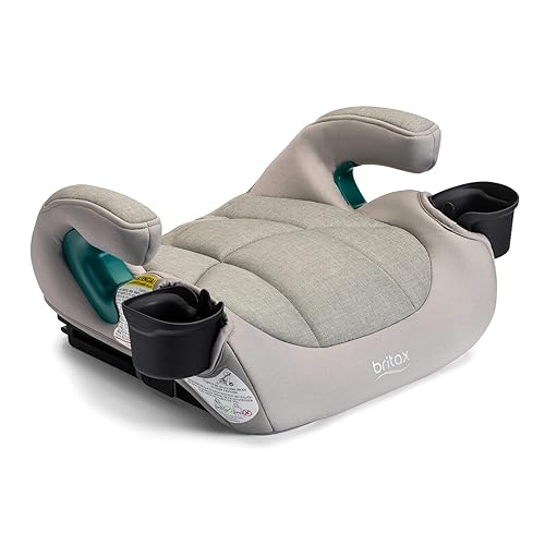 Britax UpNGo Click Backless Booster Car Seat with Rigid Latch,