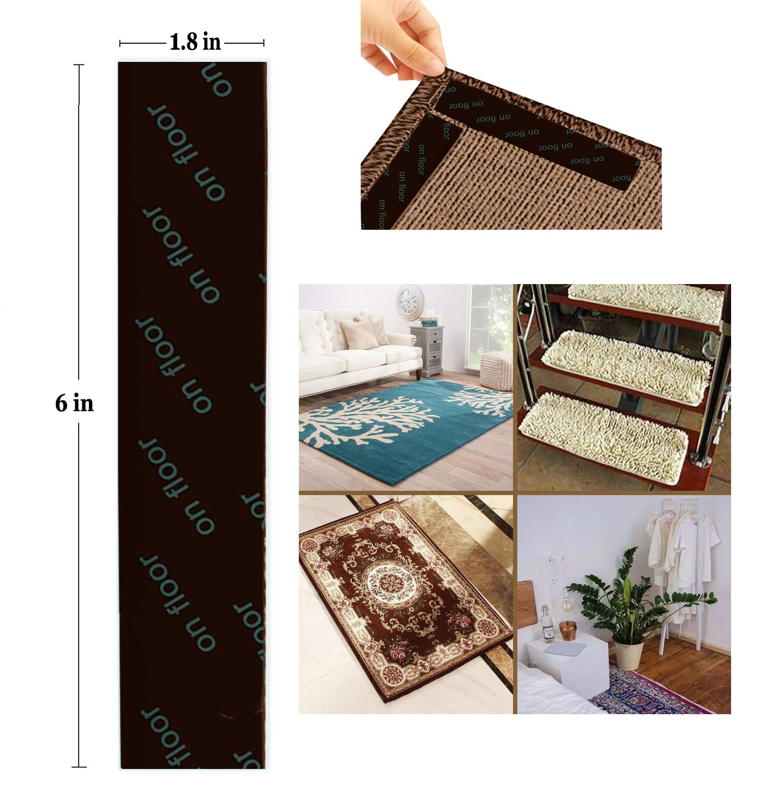 Amazon｜滑り止めシート カーペット 滑り止めテープ 転倒防止 ズレ防止