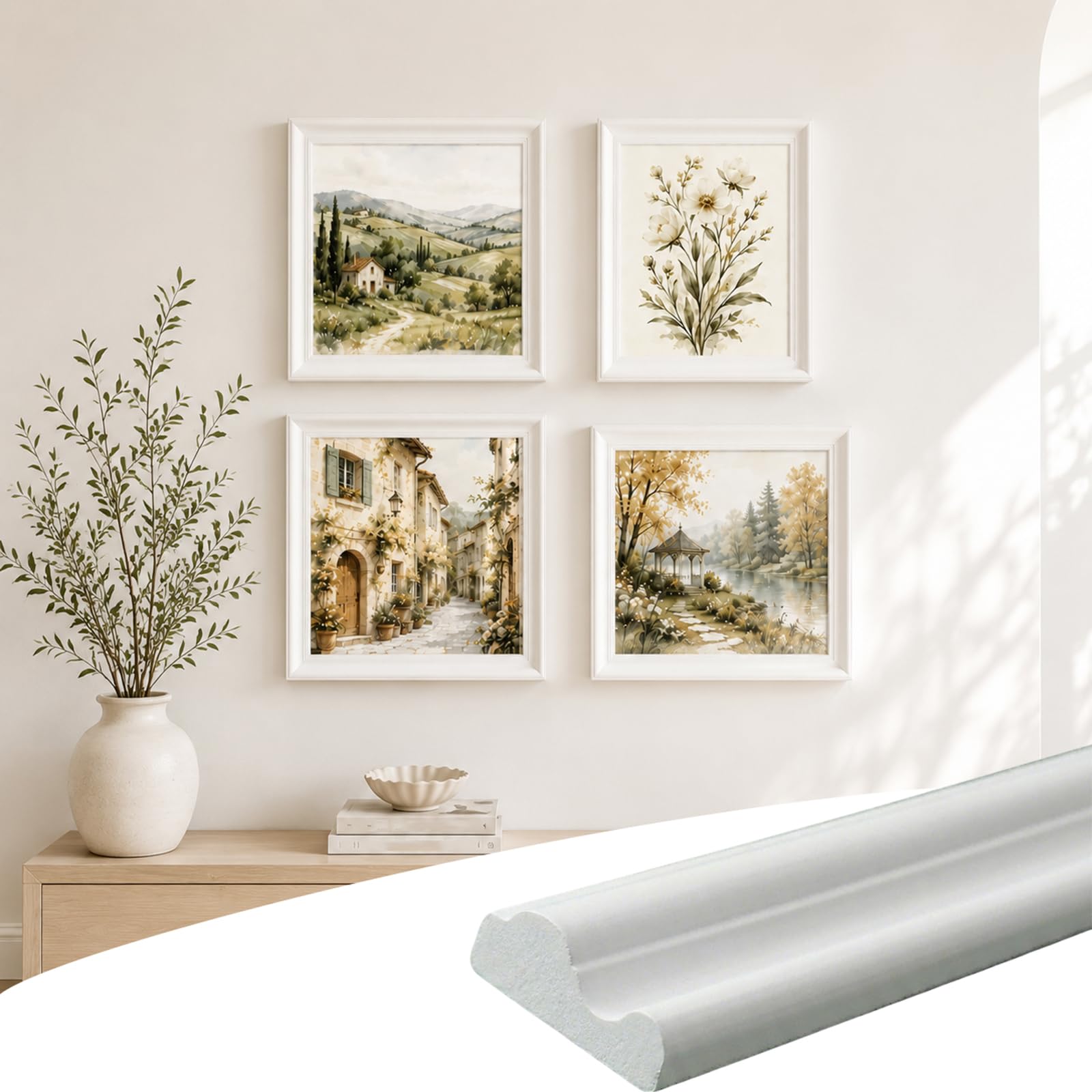 Wall Decoration Trim Flexible Molding for Mirror Window Door Frame F,5m