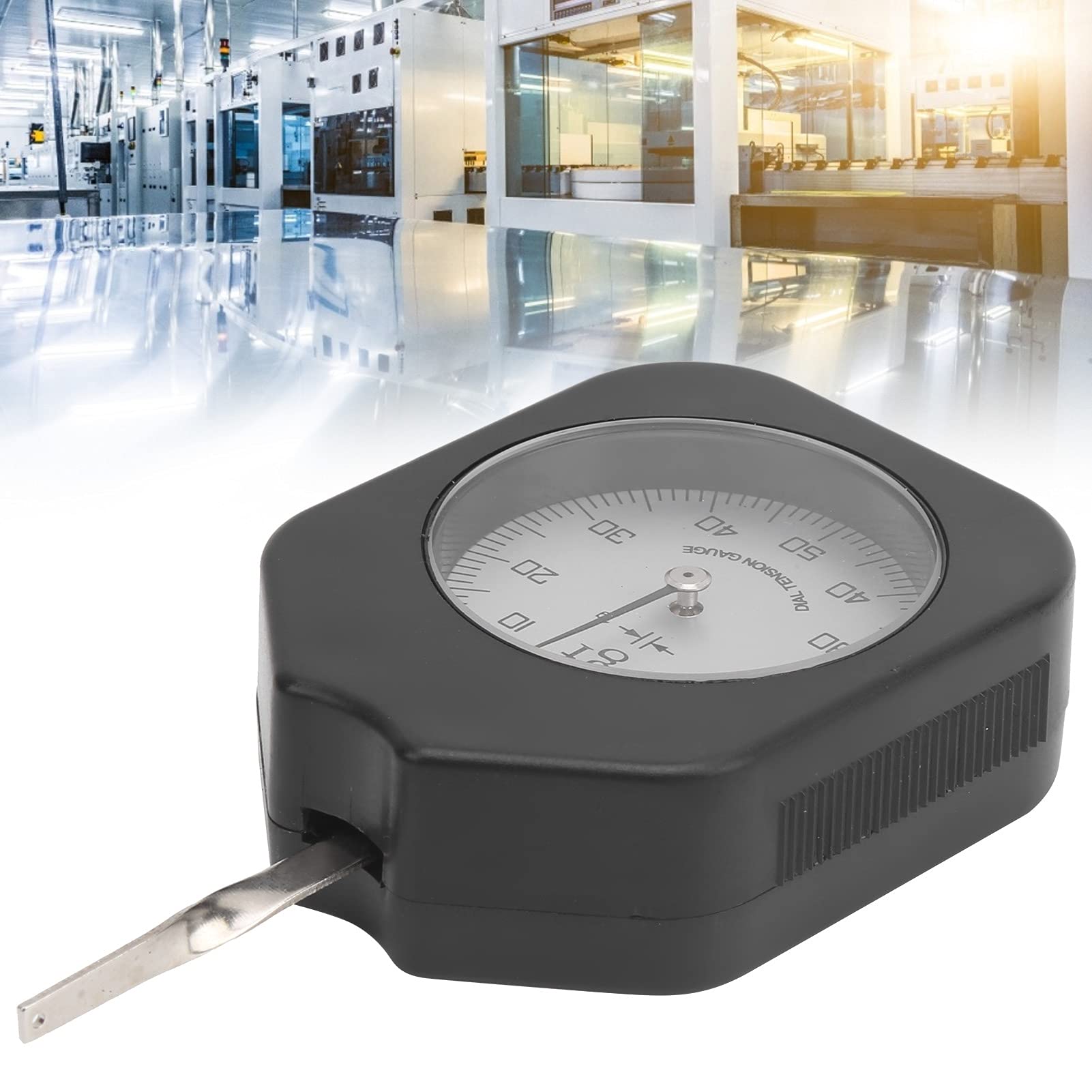 Gram Force Meter Tester Tensionmeter Dial Tension Portable Single Needle Switch Force 50g per la Misurazione