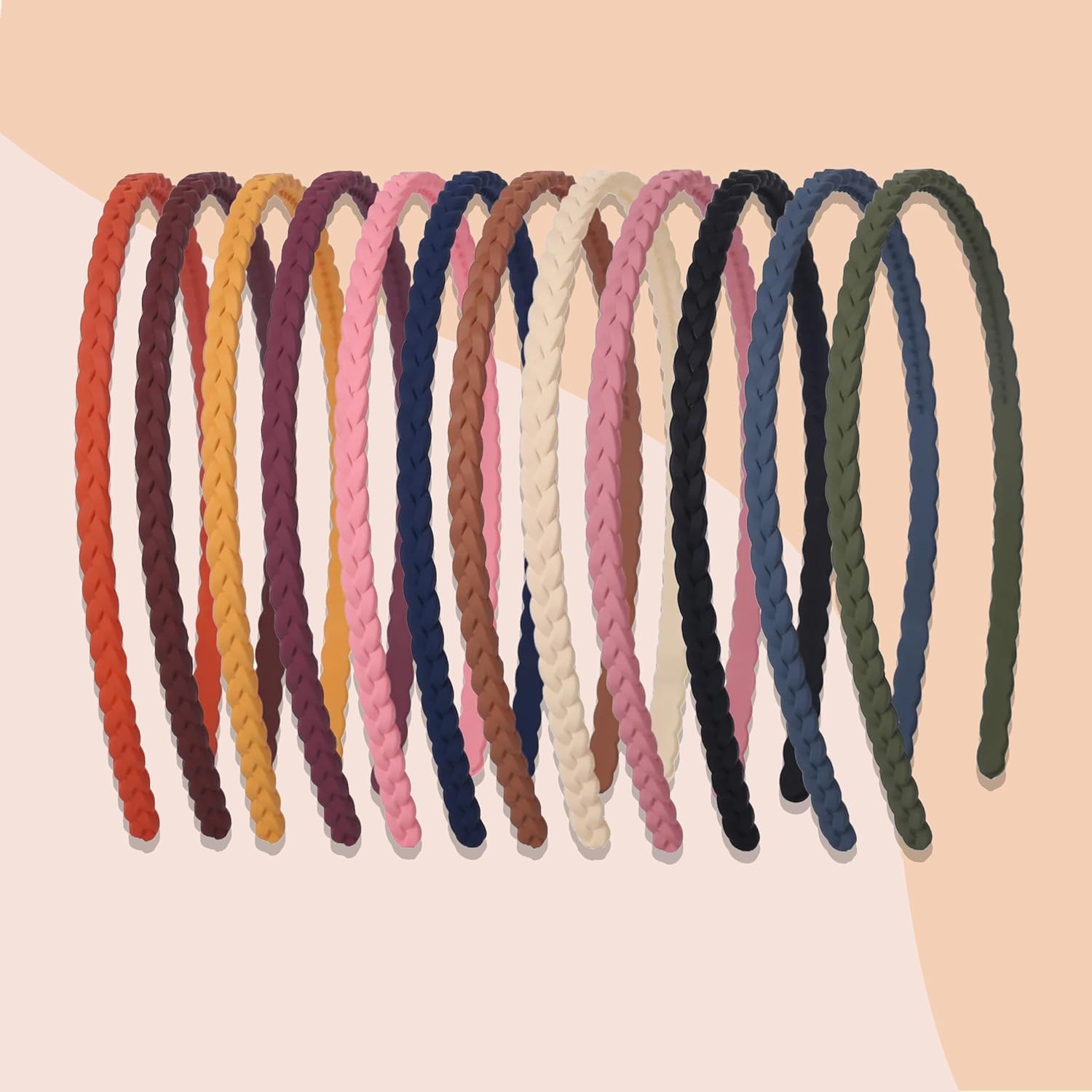 Truvic Matte Finished Simple & Elegant Headband Leaves Style Hair Band for Baby Girls (Multicolor, Pack of 12) (B0CXSV8FBZ) Amazon Price History, Amazon Price Tracker