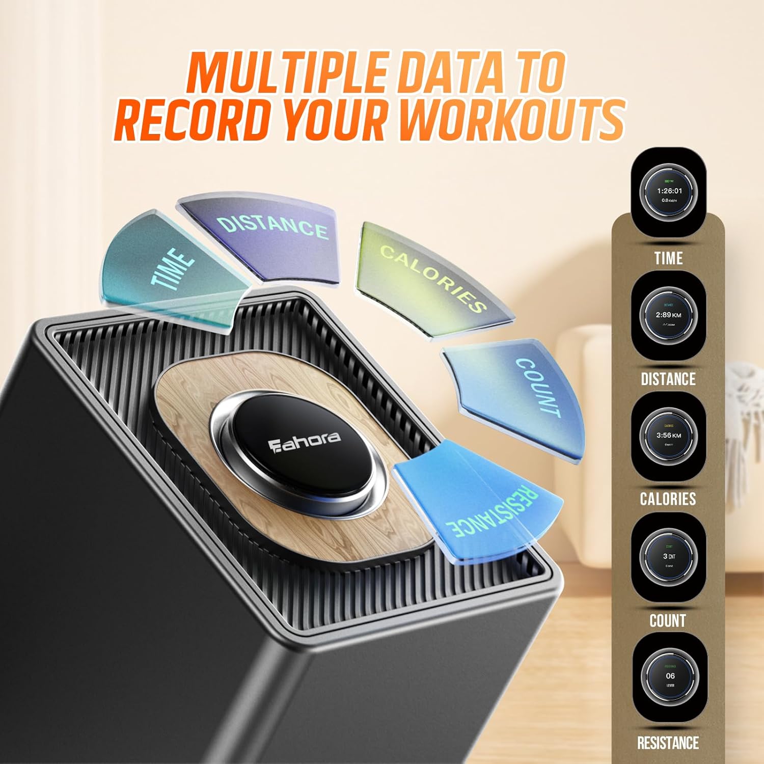 SR3 Smart Home Gym Workout Cable Machine | Multi-Level Resistance Adjustable Trainer,Foldable Portable | All in One Home & Outdoor Fitness,Full Body Strength Training Fitness Exercise Machine