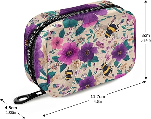 Vista 126 de Pastillero de viaje de dinosaurio beige semanal pequeño (cota), pastillero de 7 días, soporte para vitaminas, organizador de botellas de píldoras