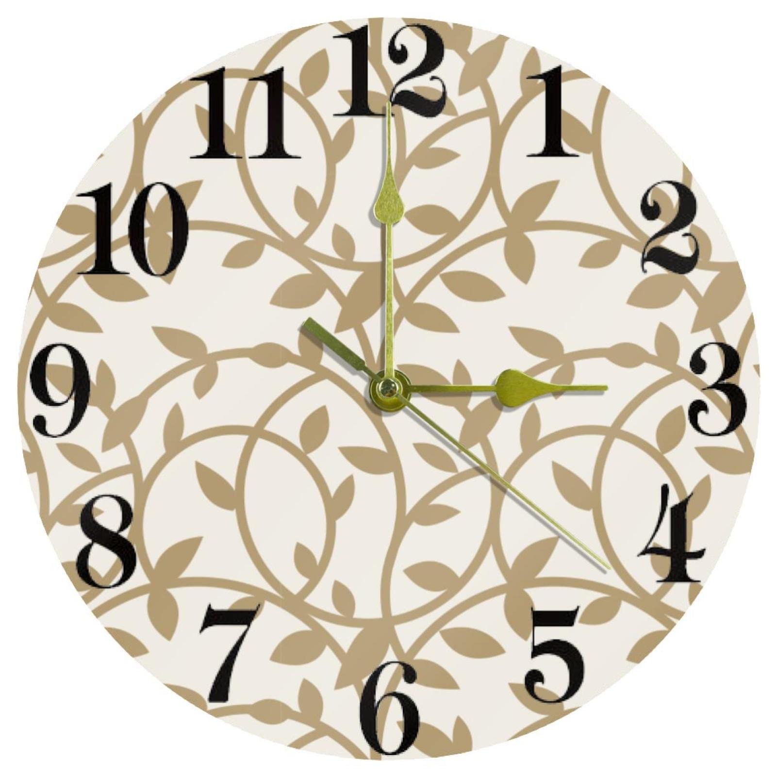 Horloge murale silencieuse pour éliminer les bruits de tic-tac dans votre cuisine