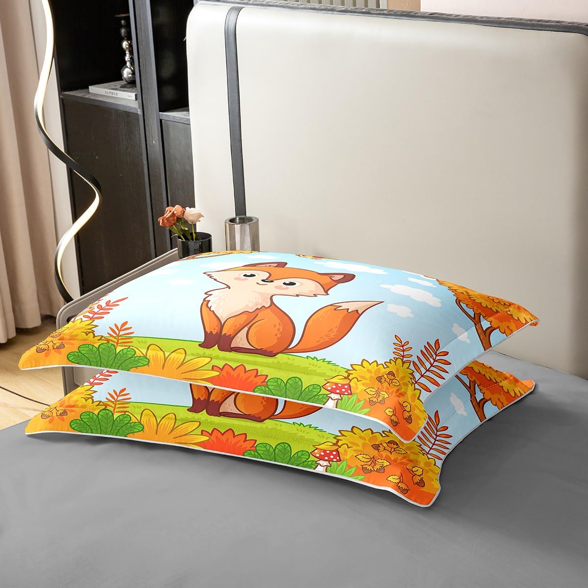 Lit Fille 90x190 Poule Bleue Parure De Lit 90x190 Enfant Ferme