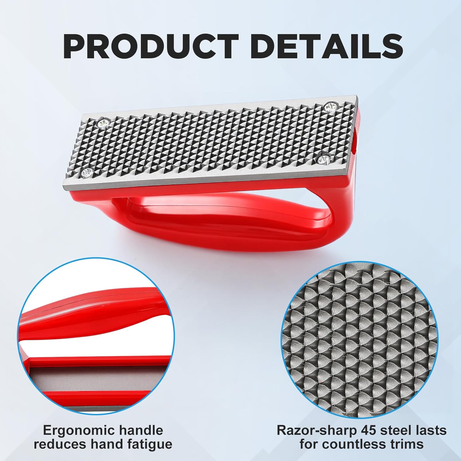 Goat Hoof Trimmers and Rasp Kit, Hoof Trimmers for Goats and Sheep Trimming Cutting and Smoothing, Farrier Supplies for Foals, Sheep, Ponies Donkeys, Garden Cutting Tool