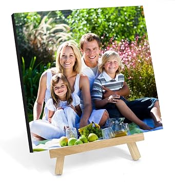 Custom Photo Frame with Stand Personalized Picture Print Customized Photo Gifts for Home Decor Tabletop Display