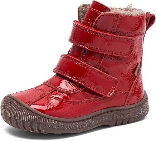Bisgaard Ellis Tex Bottes Tendance, Couleur : Rouge, 33 EU