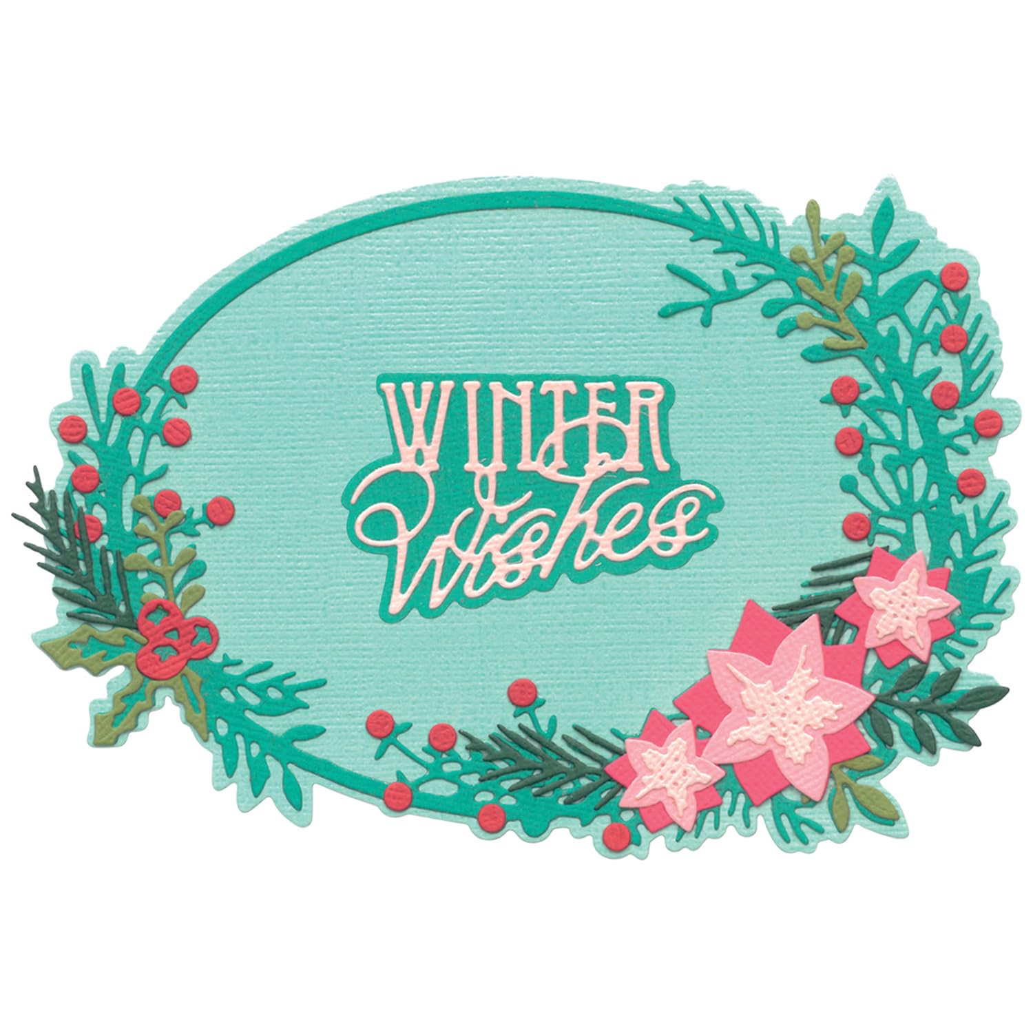 Sizzix Thinlits Die Set Winter Wishes #2 by Jen Long