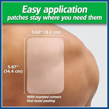 Salonpas Pain Relieving Large Patches 5.67x 3.62 6 Ea (Pack of 3)