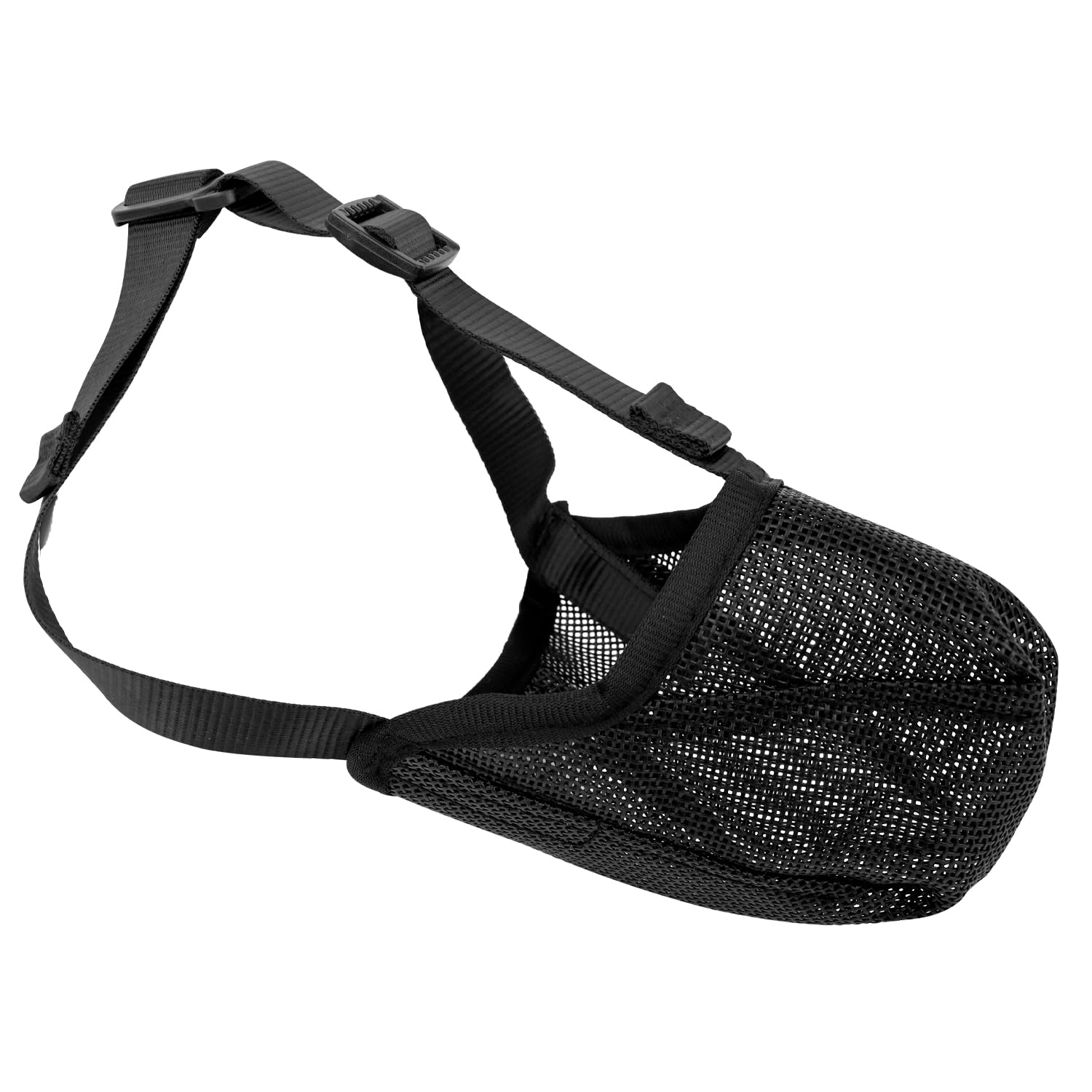 Dog Muzzle Soft Breathable Mesh, Adjustable Reflective Anti-Bark, Anti-Bite & Chew Proof for Small/Medium/Large Dogs - Image 2