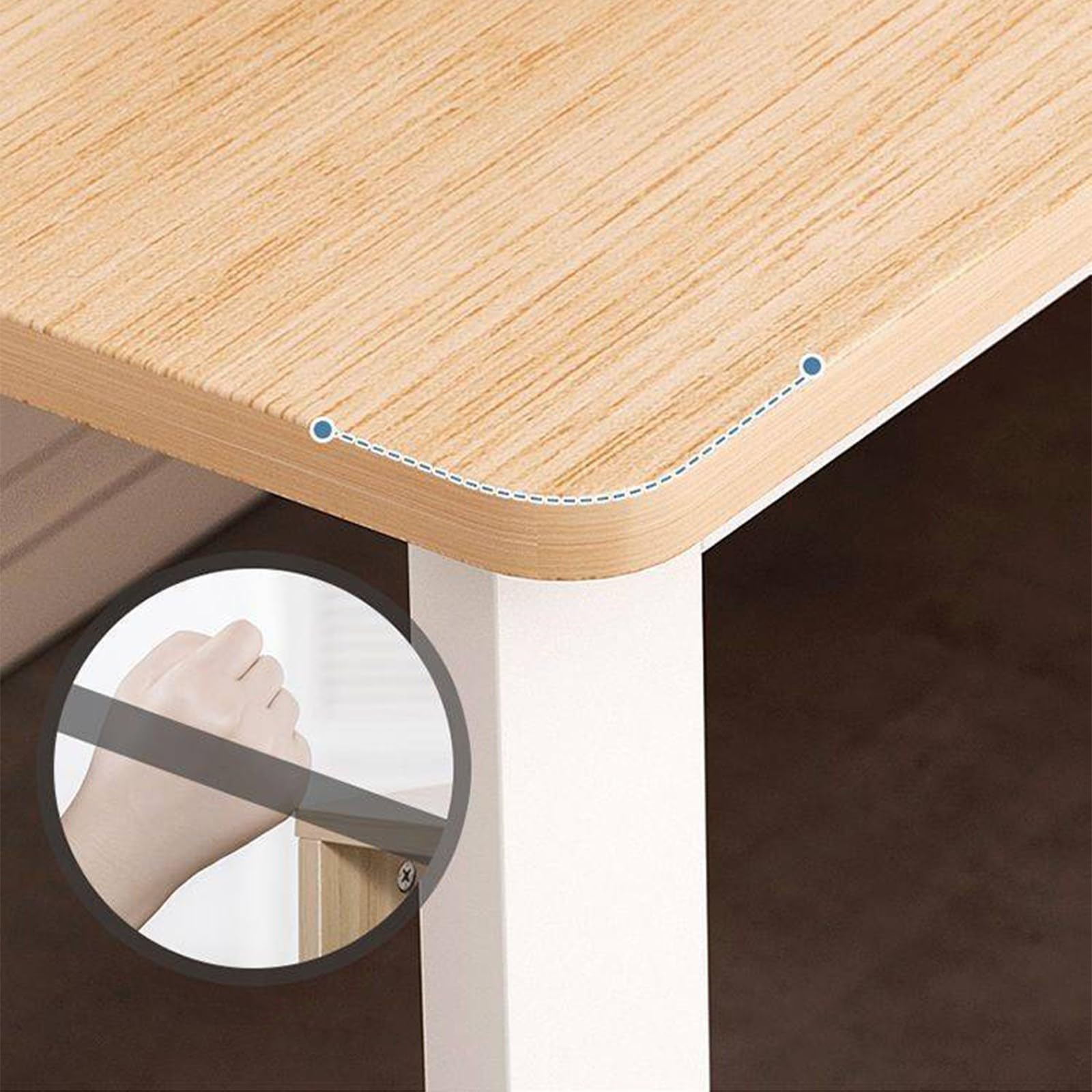 Escritorio de computadora para 2 personas con cajones, mesa de estudio de madera de 200/240 x 50 cm,escritorio de oficina para el hogar,escritorio de oficina moderno para el hogar white,200*50*73CM