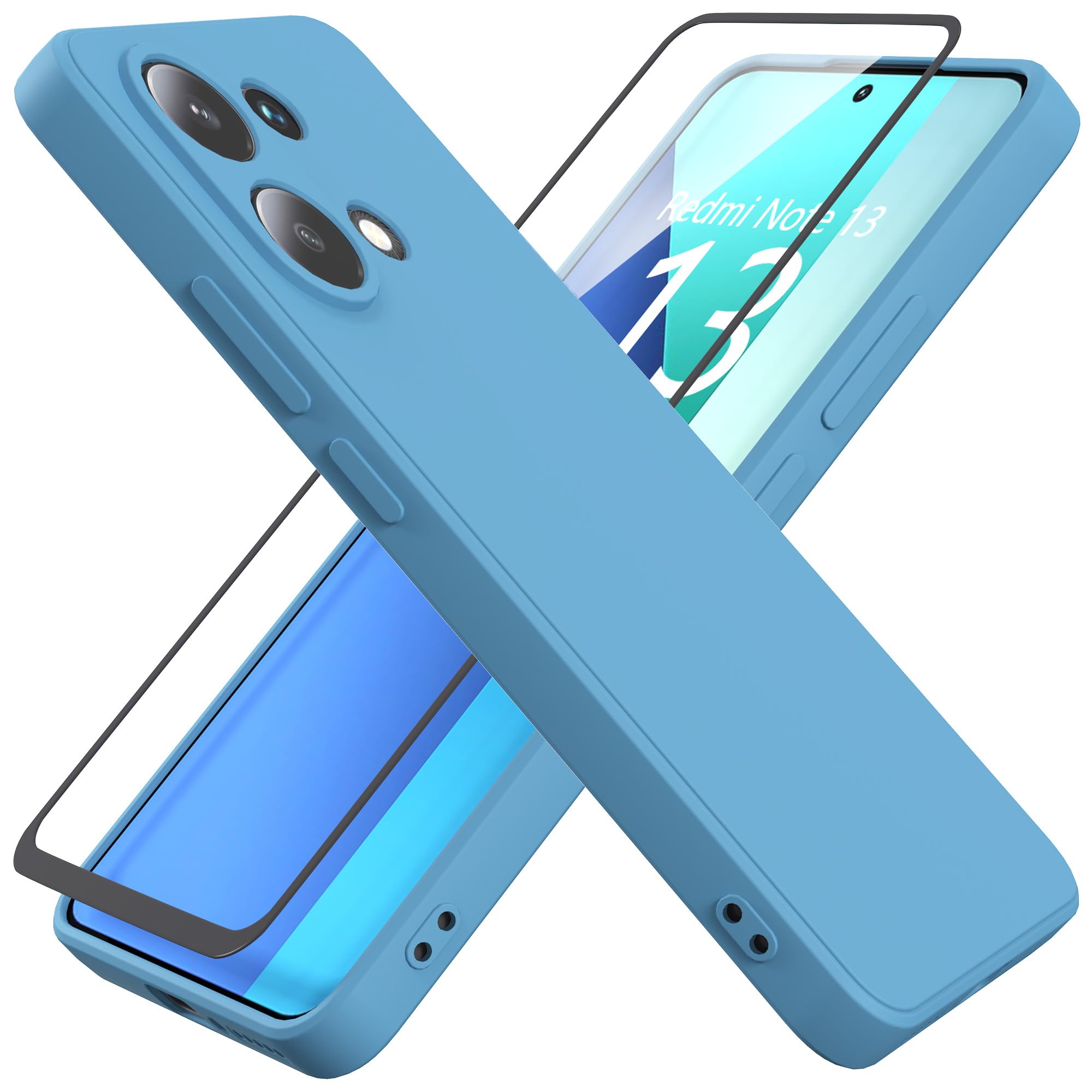 Cover per Xiaomi Redmi Note 13 4G, Custodia Anti-graffio
