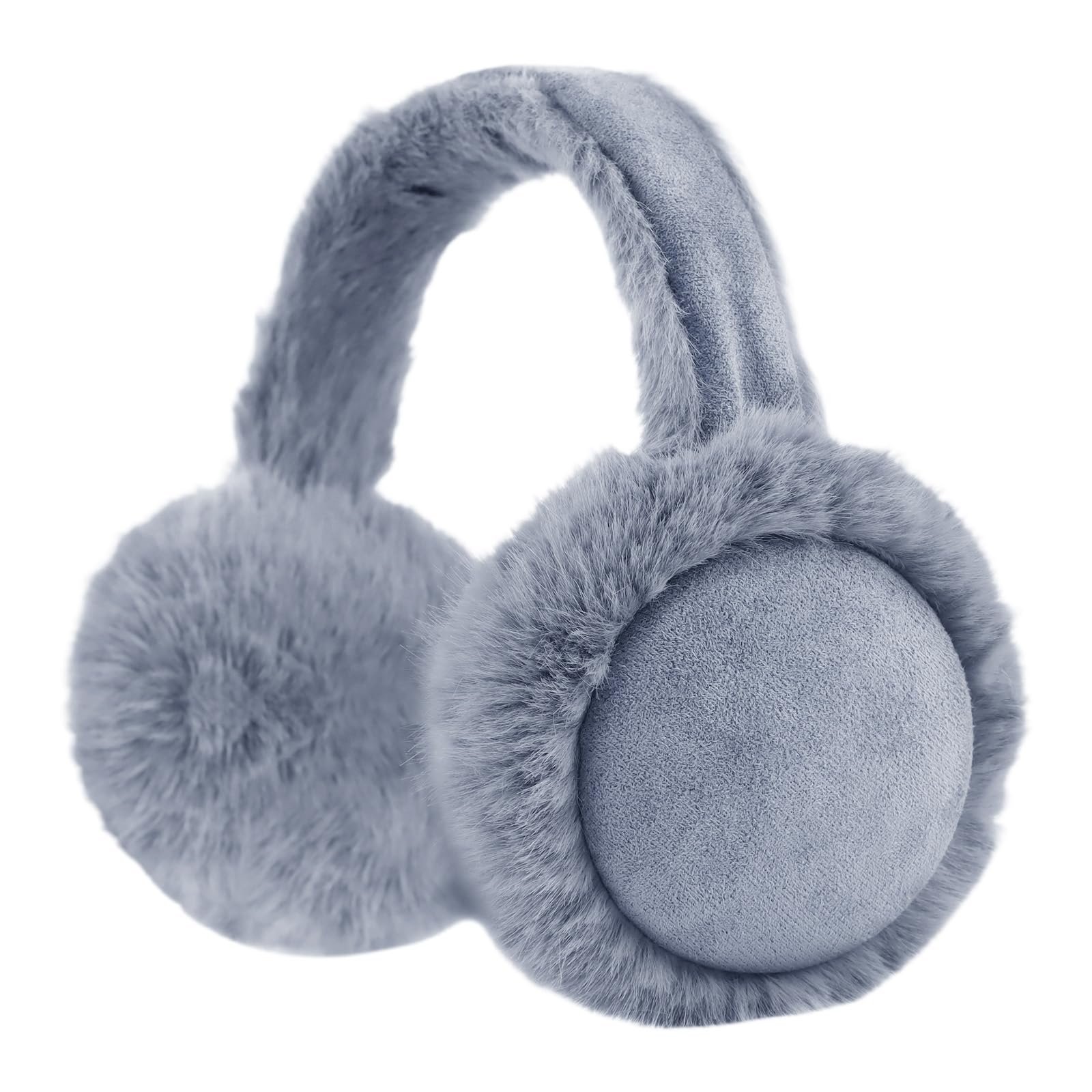 Winter Women Earmuff Foldable Ear Warmer Fluffy Ear Cover Warm Outdoor-image-32
