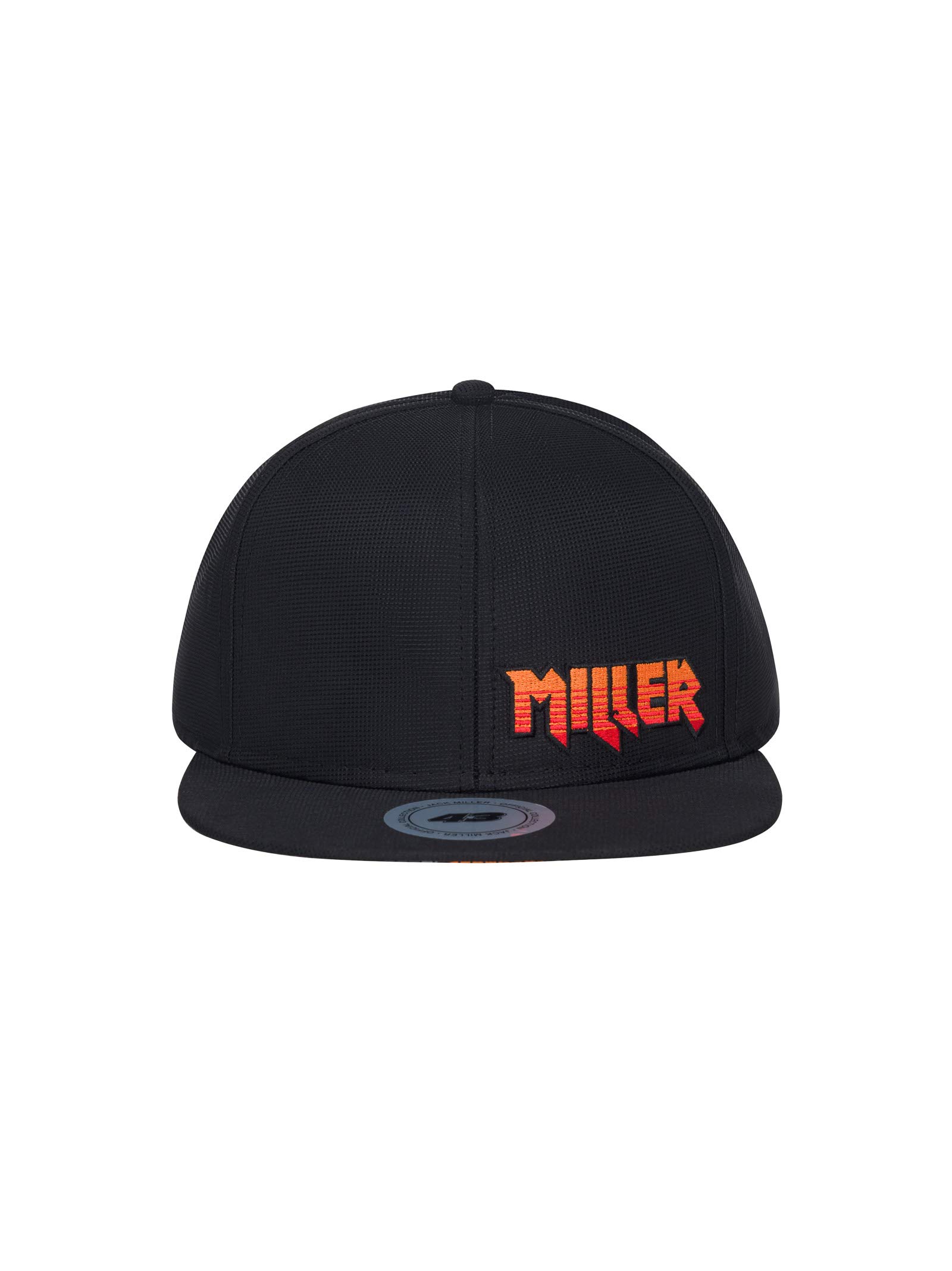 Gorra Miller Flat en Color Negro