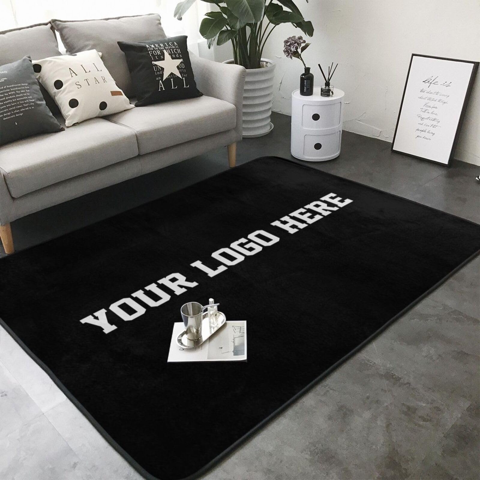 2013年製 lndependent CROSS LOGO RUG MAT