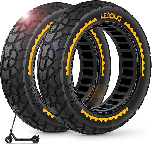 BANGTING 2 neumáticos sólidos todoterreno 5075-6.1 para scooter, neumáticos de 8.5 x 2 pulgadas sin cámara para Gotrax GXL V2XRAPEX, 8 12 x2