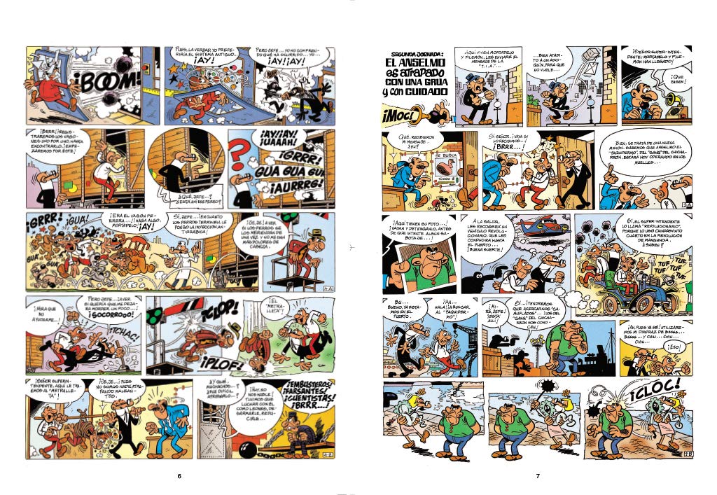 Mortadelo y Filemón. Contra el gang del Chicharrón (Magos del Humor 2) (Bruguera Clásica)